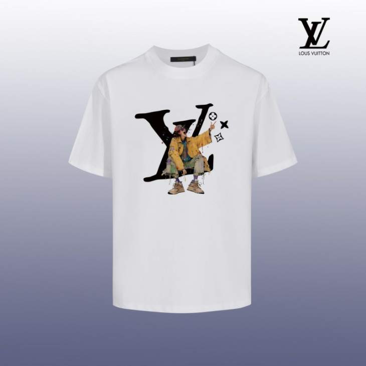 Picture of Louis Vuitton T Shirts Short _SKULVXS-XLmptxL01866585